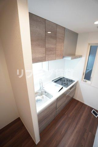 D-ROOM新宿ⅠーBのキッチン