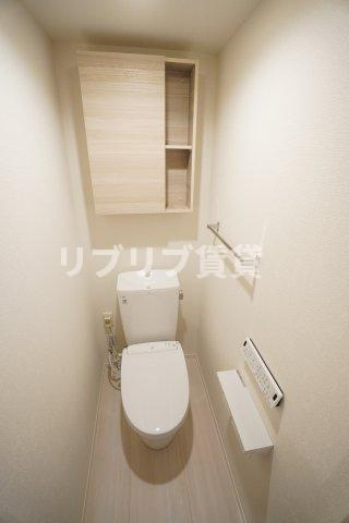 D-ROOM新宿ⅠーBのトイレ