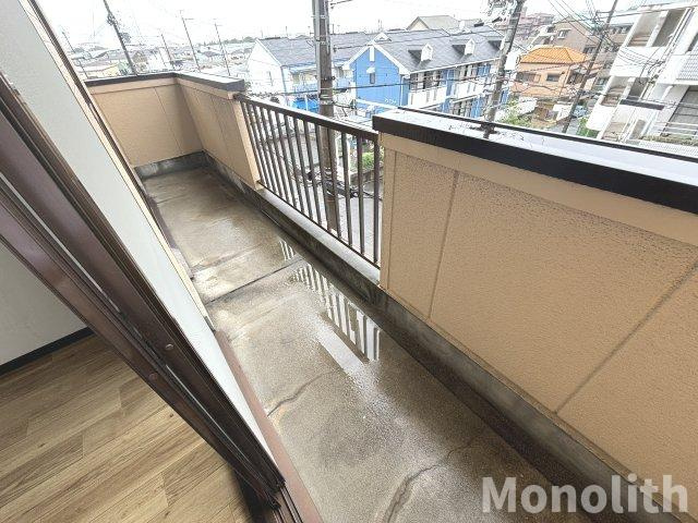 サニーハイツ健翔のバルコニー
