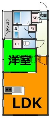DEVELD中郷の間取り