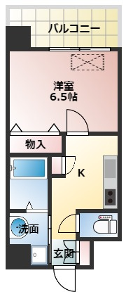 スプランディッド新大阪キDUEの間取り