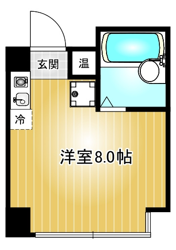 長谷川ビル出来町の間取り|長谷川ビル出来町