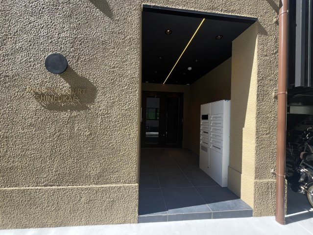 プロスパーコート新深江のエントランス|落ち着いたエントランスです