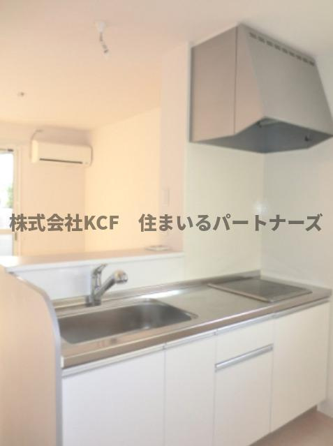ウィズテリア B棟のキッチン|使いやすいキッチンです