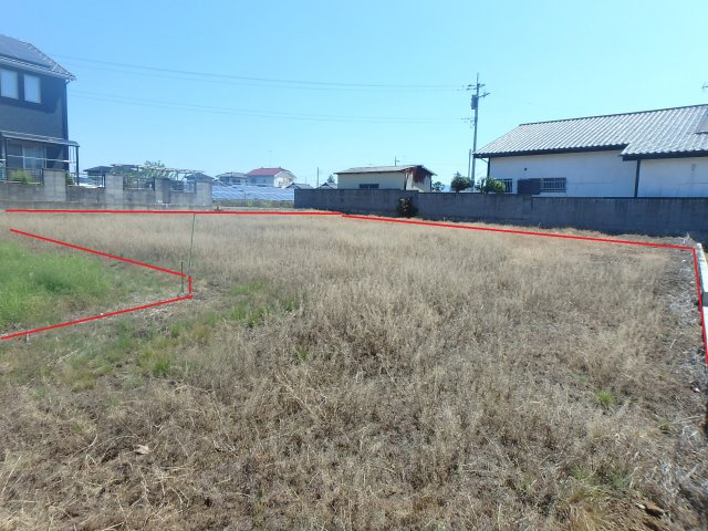 吉田土地　約162坪の外観