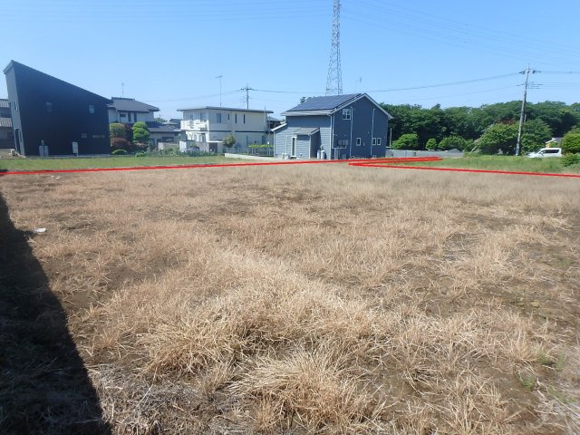 吉田土地　約162坪の外観