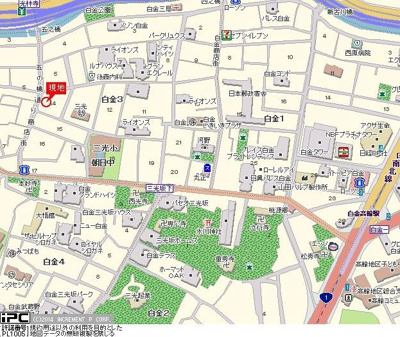 【地図】 | ロイヤルアメニティー白金