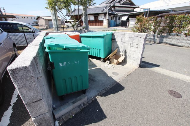 【その他共用部分】 | グリーンアンジュⅡ | 敷地内ゴミ置き場