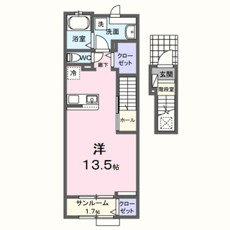 【間取り】 | ラッフィナート　パラッツオ