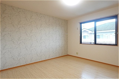 【洋室】 | エルピス Ａ | 北洋室・ＬＥＤ照明付き