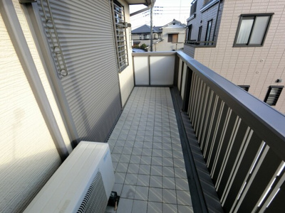 【バルコニー】 | グランヴェール Ａ | 広いバルコニー