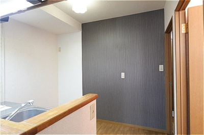 【キッチン】 | セジュール松本 Ａ | キッチン・アクセントクロス