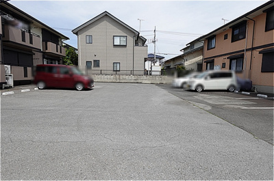 【駐車場】 | セジュール松本 Ａ | 駐車場