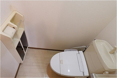 【トイレ】 | セジュール松本 Ａ | 温水洗浄暖房便座のトイレ