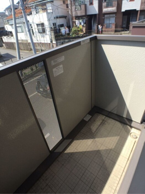 【バルコニー】 | プレジール松原 Ｂ | バルコニー