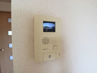 【セキュリティ】 | プレジール松原 Ｂ | カラーモニターインターホン