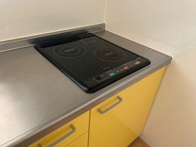 【キッチン】 | プレジール松原 Ｂ | ＩＨクッキングヒーター