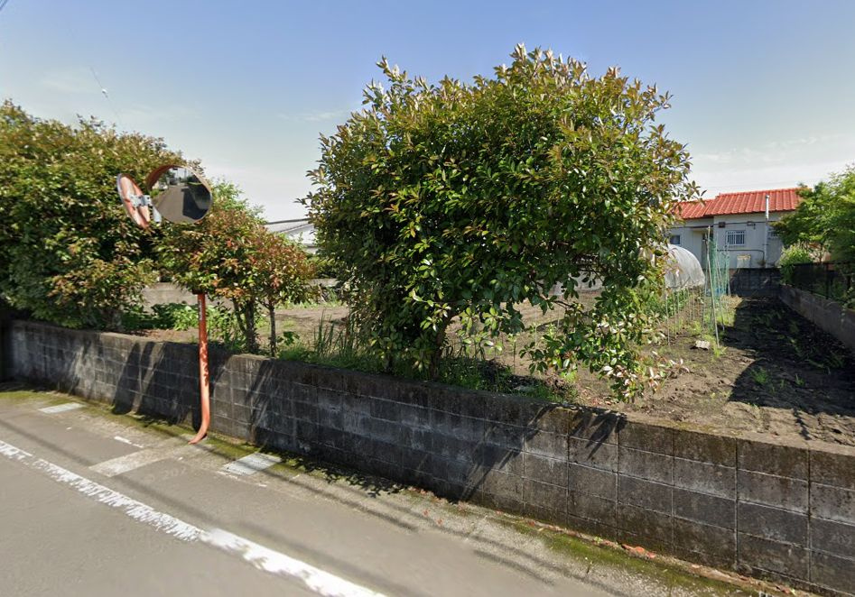 都城市蓑原町の売地の外観