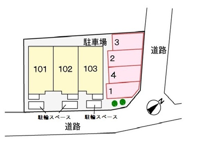 【駐車場】 | エレガンテ三番館 | 駐車場