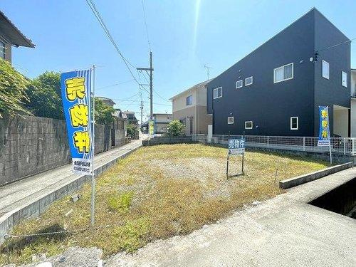 広大広2丁目　土地の外観|接道東向き、様々なプランに対応可能な家を設計しやすい整形地です！