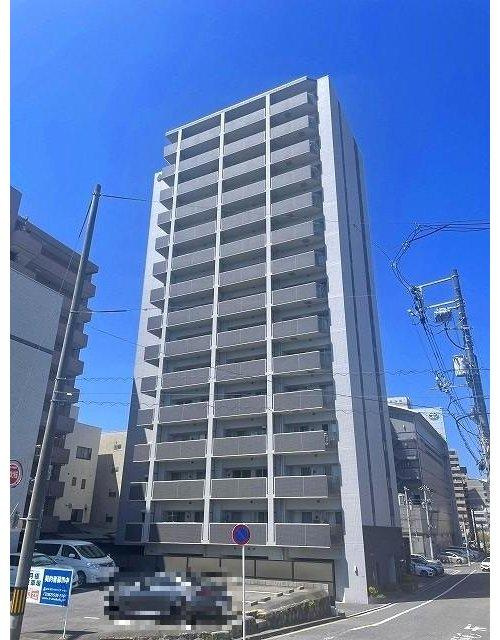 アルファライフ平和大通りの外観|天満町電停徒歩5分。開けた立地の独立性の高い8階角住戸。陽当り通風眺望良好！大切なペットと暮らせます