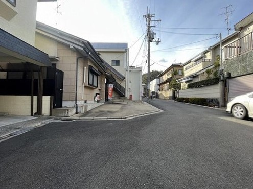 【前面道路含む現地写真】 | K21724-鷹峯