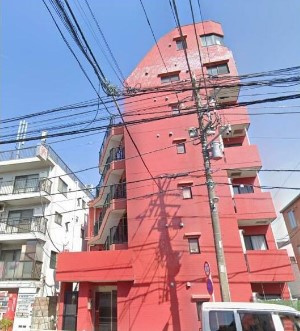 【外観】 | 小針マンション | 鉄筋コンクリート造のがっちりとした建物。