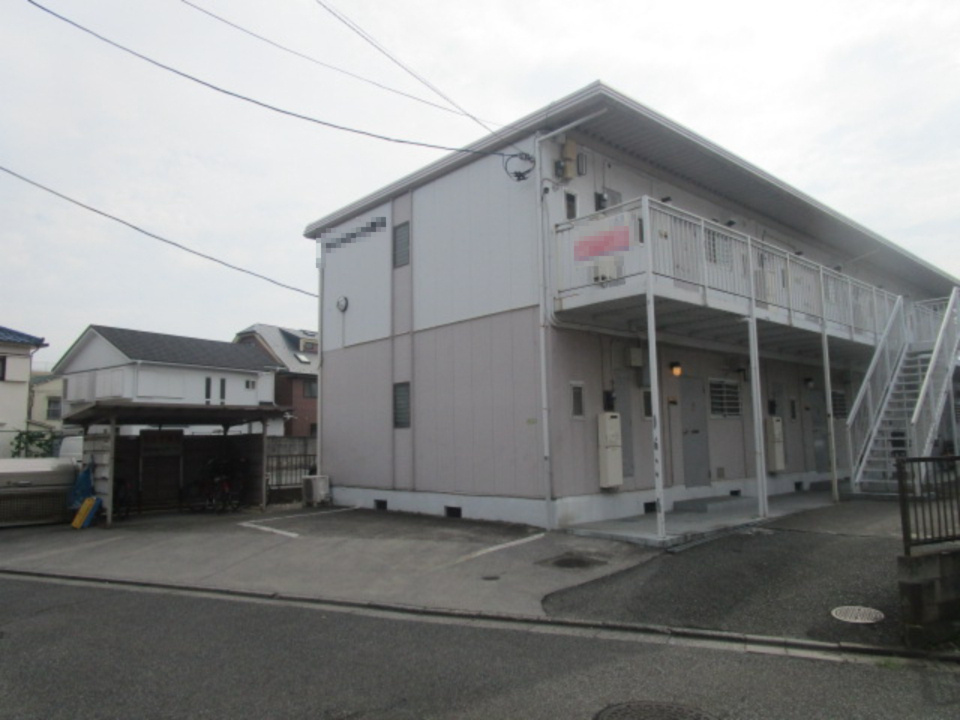 足立区梅島２丁目の一棟アパートの外観