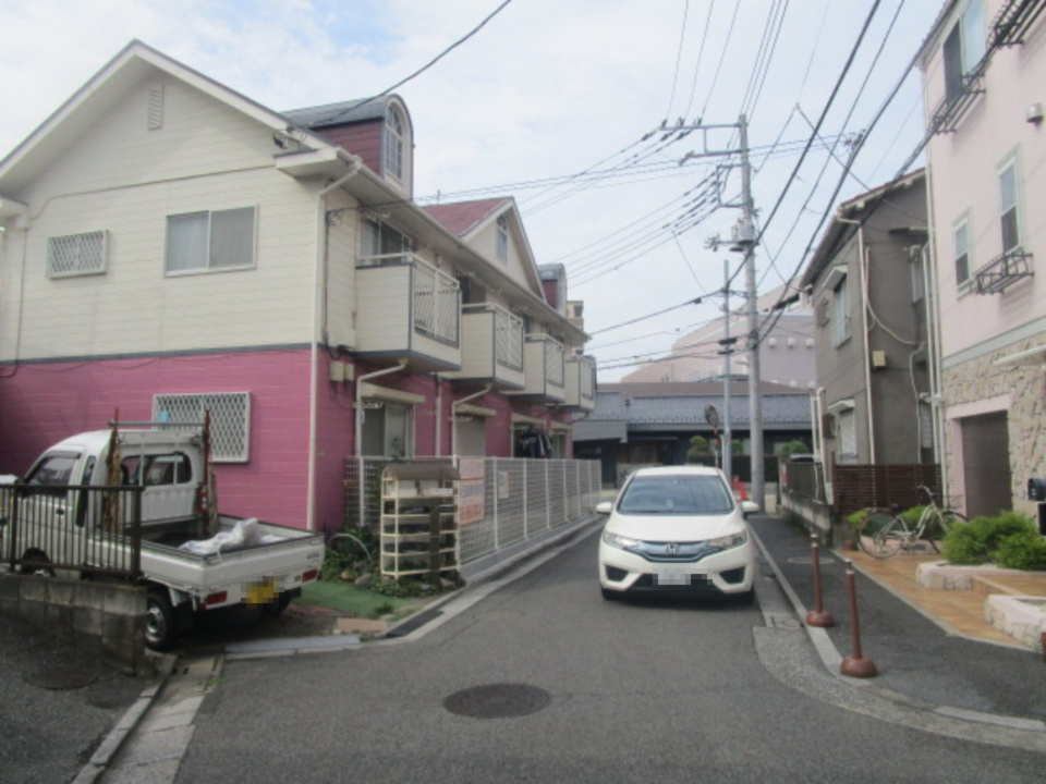 足立区梅島２丁目の一棟アパートの周辺