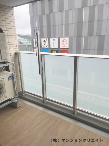 デュオヒルズ福井駅前のバルコニー|東側バルコニー