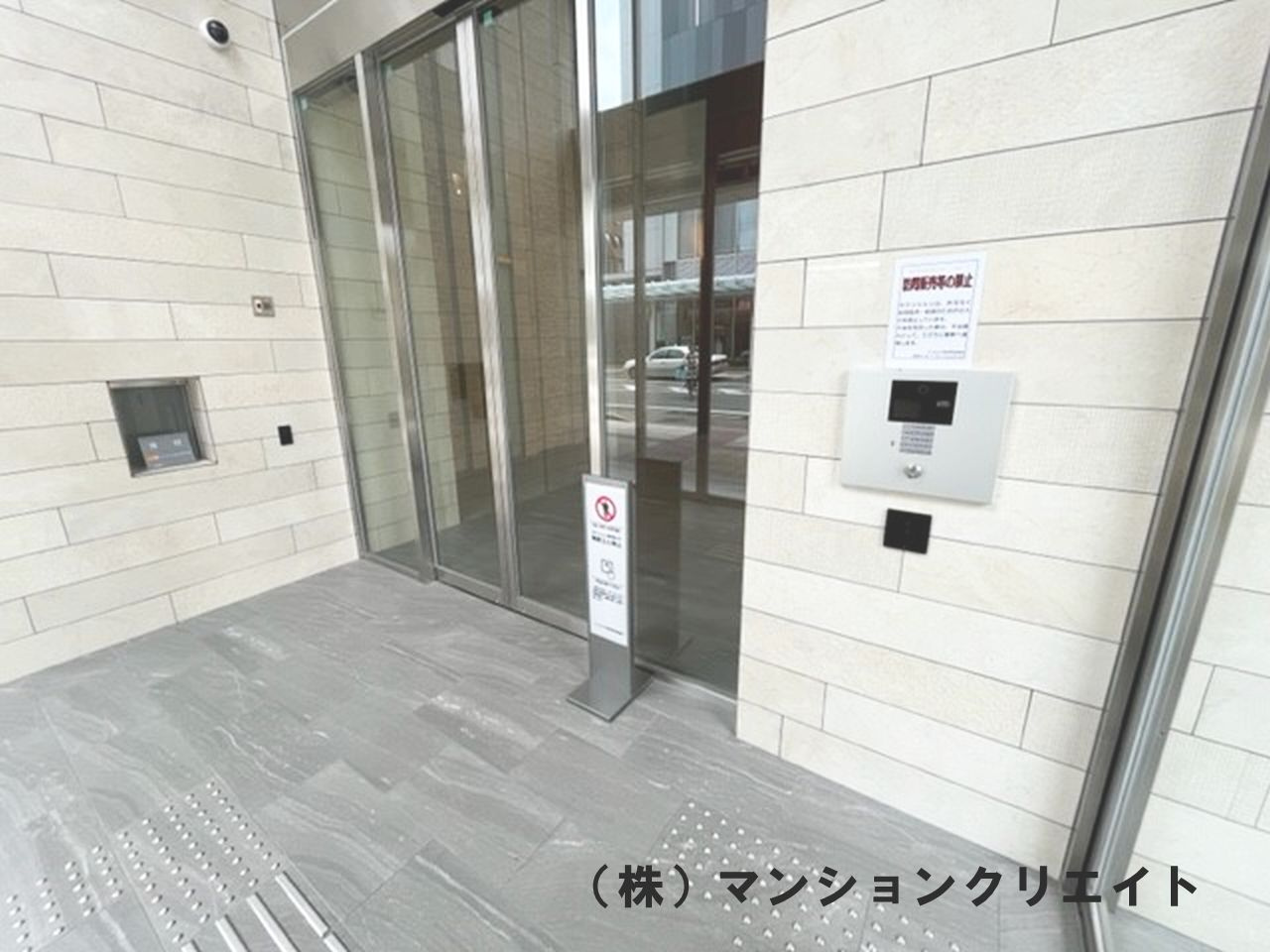 デュオヒルズ福井駅前のエントランス