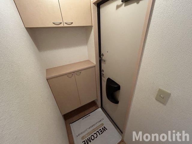 グランミールＢ棟の玄関