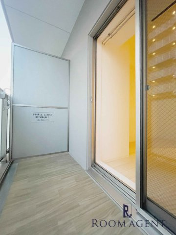 エスリード新栄デュオのバルコニー