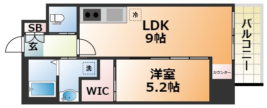ファーストフィオーレ神戸ハーバーランドの間取り