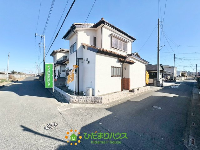 久喜市八甫1期　中古一戸建ての前面道路含む現地写真|2026年2月3日撮影