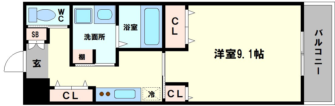 ドゥスプランドゥールの間取り