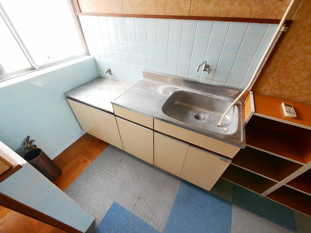 木津川市役所前店舗事務所のキッチン