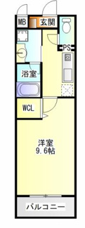 【間取り】 | ソレイユ本願寺
