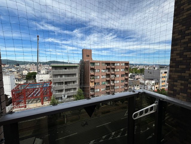 ＪＲ円町駅まで徒歩５分●リノベーション完了●即入居ＯＫ●南東角住戸●シンフォニー太子道の展望|バルコニーからの眺望