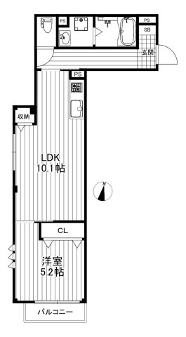 【間取り】 | アルビオン三軒茶屋