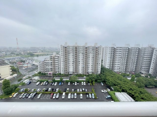 パークフィールドみさと　3街区1号館の展望|バルコニーからの眺めです