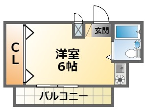アスティ武庫川の間取り