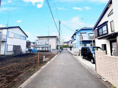 【前面道路含む現地写真】 | ◆町田市本町田新築◆ | ◆前面道路も幅員があり車の運転も安心！前面道路は閑静な住宅地。車通りの少ない道路です。お子様にも安心です。