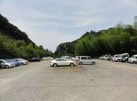 久米第二駐車場の外観