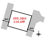 伊勢崎市赤堀今井町売地の画像