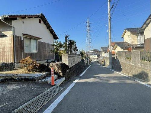 福角町土地の前面道路含む現地写真|現地外観写真です。