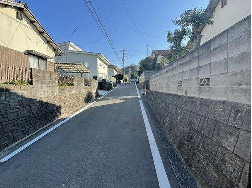 福角町土地の前面道路含む現地写真|現地外観写真です。
