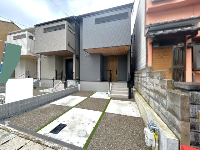 地下鉄『東野』駅徒歩１３分■限定３区画新築分譲■完成物件で内覧ＯＫ■山科区大塚南溝町の外観|外観