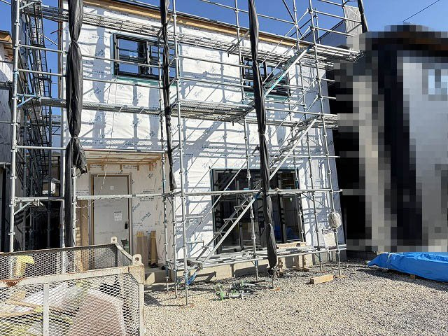 福井町　建築条件付き　売土地　Ｅ号地（全１9区画）　の参考プラン|E号地　建物プラン例　建物価格　￥21,401,000‐　建物面積　86.06㎡（約26.02坪）