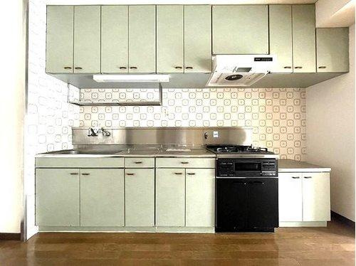 労住協第弐七ビルのキッチン